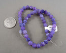 Purple Spiderweb Agate Beads 8mm 15" Strand (C082)