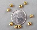 Gold Tone Tibetan Spacer Beads 4.5x5.5mm 50pcs (C312)