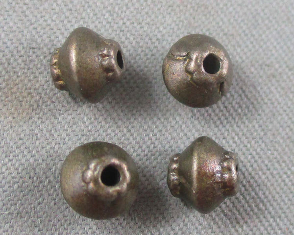 Antique Bronze Tone Bicone Spacer Beads 4x5mm 50pcs (1892)