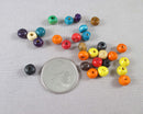 50% OFF!  Mixed Color Wood Beads Round Various Sizes