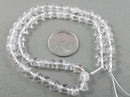 Clear Quartz Bead Strand Round Various Sizes