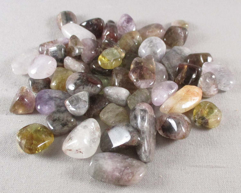 Super Seven Crystals (Small) 5pcs  (Cacoxenite) J073**