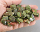 Unakite Polished Stones 5pcs J012**
