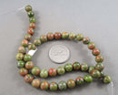 Unakite Beads Round Various Sizes
