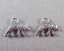50% OFF! Bear Charm Silver Tone 14pcs (2087)