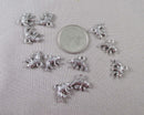 50% OFF! Bear Charm Silver Tone 14pcs (2087)