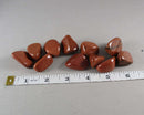 Red Goldstone Polished Stones 5pcs J060**