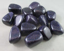 blue goldstone polished stones