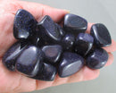 Blue Goldstone Polished Stones 3pcs J180**