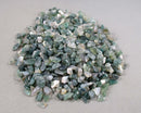 Moss Agate Stone Chips 100g - Undrilled (G062-1)