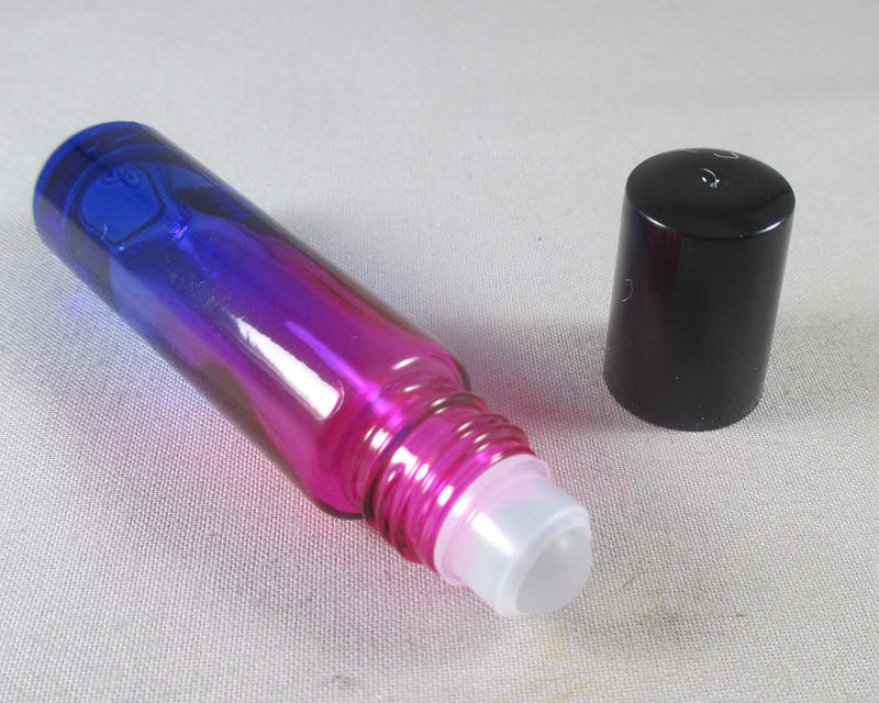 5 Pack Roller Bottles for Essential Oil (Pink & Blue) 10ml (3000*)