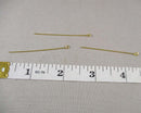 Eye Pins Gold Tone 0.7 x 50mm 65pcs (3046)