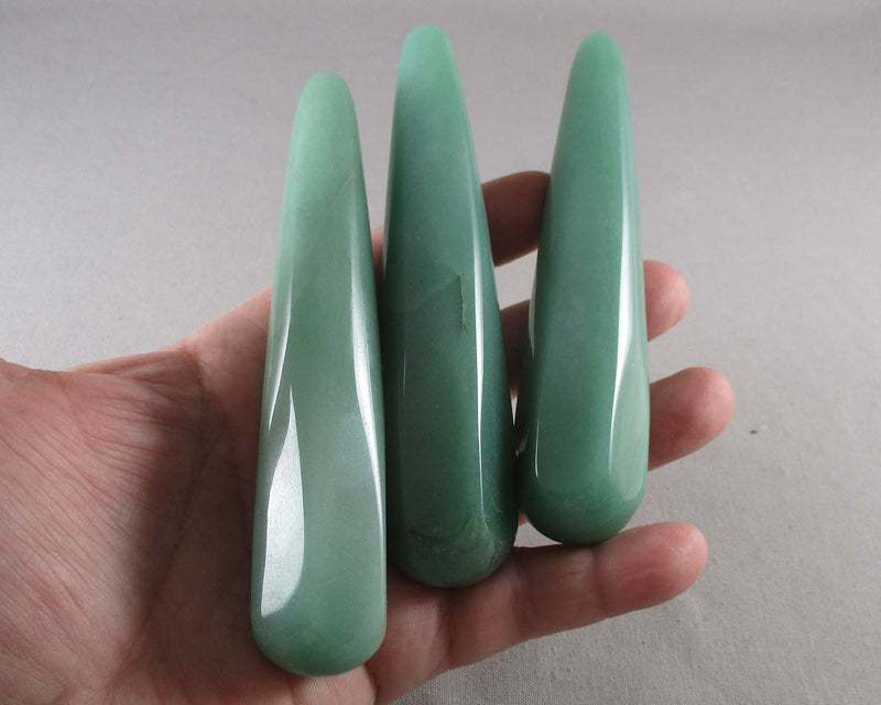 Aventurine Stone Wand Faceted 1pc (T696)