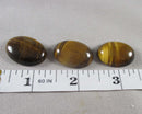 Tiger Eye Cabochon 2pcs 25x18mm (C492)