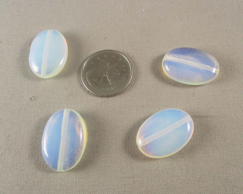 Opalite Oval Beads 18x25mm 2pcs (1338)