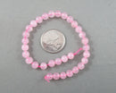 Rose Quartz Bead Strand Round Various Sizes