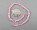 Rose Quartz Bead Strand Round Various Sizes