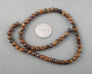 Gold Tiger Eye Bead Strand Round Various Sizes
