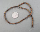 Gold Tiger Eye Bead Strand Round Various Sizes