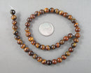 Gold Tiger Eye Bead Strand Round Various Sizes