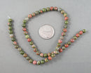 Unakite Beads Round Various Sizes