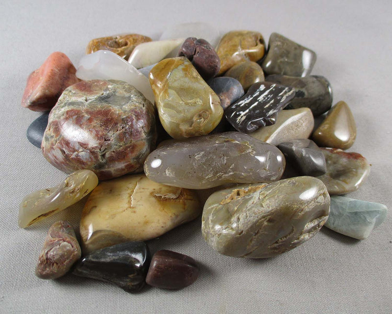 Agate & Jasper Polished Stones (Medium) 3pcs A431