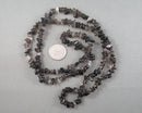 Smoky Quartz Beads Chip Strand 35" Med (G070-2)