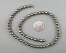 Pyrite Bead Strand Round Various Sizes