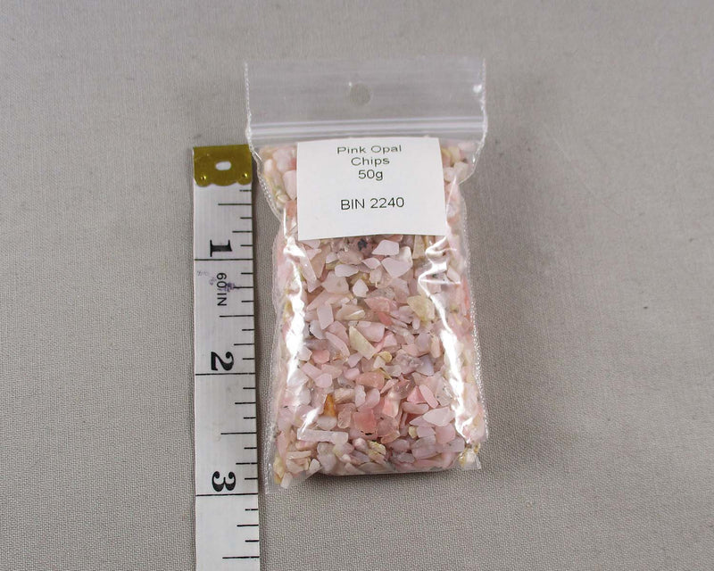 Pink Opal Stone Chips (Undrilled)