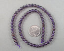 Amethyst Bead Strand Round Various Sizes