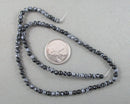 Snowflake Obsidian Bead Strand Round Various Sizes