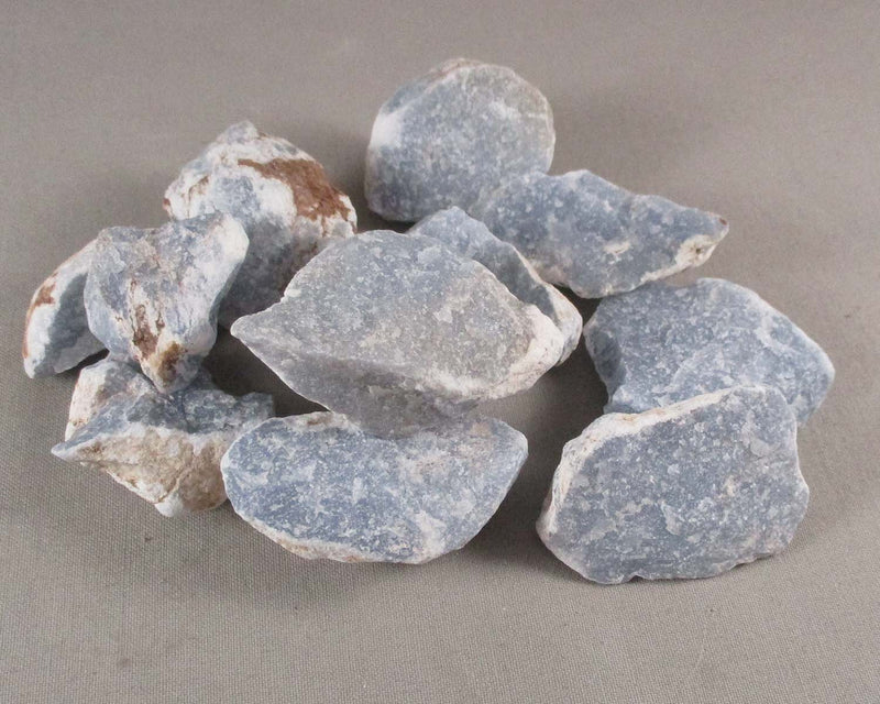 Angelite Stone Raw 2pcs H100**