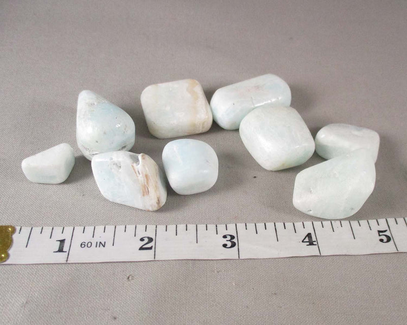 Caribbean Blue Calcite Polished Stone (Small) 1pc T220