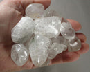 50% OFF!  Crackle Quartz Polished Stones 3pcs T655