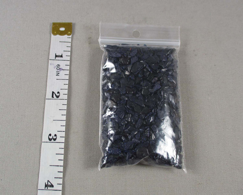 Blue Goldstone Chips (Undrilled) 100g (G078)