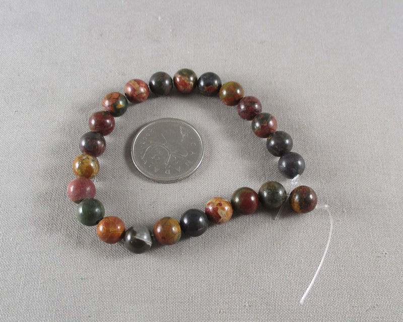 Picasso Jasper Beads Round Various Sizes