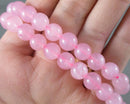 Rose Quartz Bead Strand Round Various Sizes