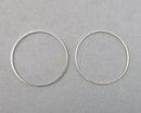 60% OFF!! Silver Tone Linking Rings 25 x 1mm 16pcs (1701)