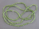 Peridot Beads Mini Chip Strand 36" (C219)