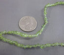 Peridot Beads Mini Chip Strand 36" (C219)